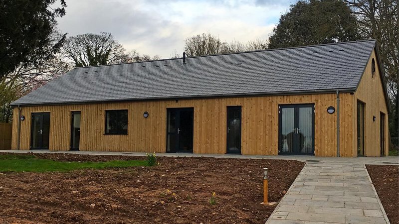 Three new build independent living units for a housing charity with UFH and MVHR