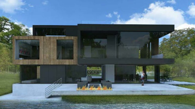 The Lakes - new ultra-modern house in Letchlade with ASHP heating and cooling with MVHR